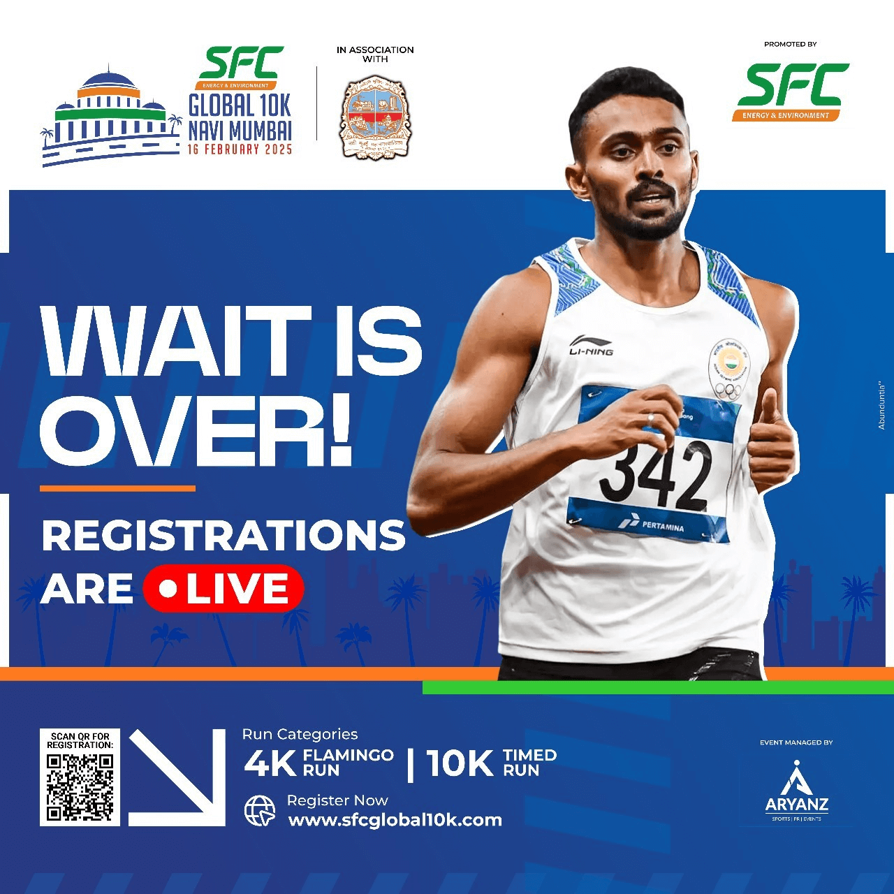 Brainline Run/Walk for a Cause Banner